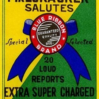 Flashlight Firecracker Salutes - Blue Ribbon Brand
