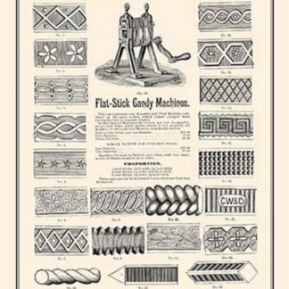 Flat Stick Candy Machines