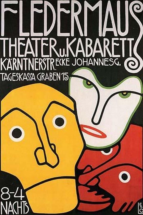 Fledermaus Theatre Production by Alphonse Mucha