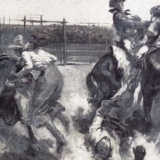 Fleeing the Sioux by Ernest Fuhr