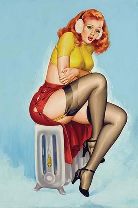 Flirt Magazine; Chilly by Peter Driben