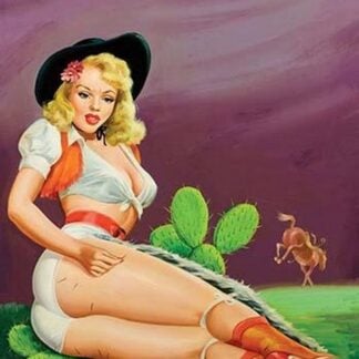 Flirt Magazine; Fallin' on the Cactus by Peter Driben