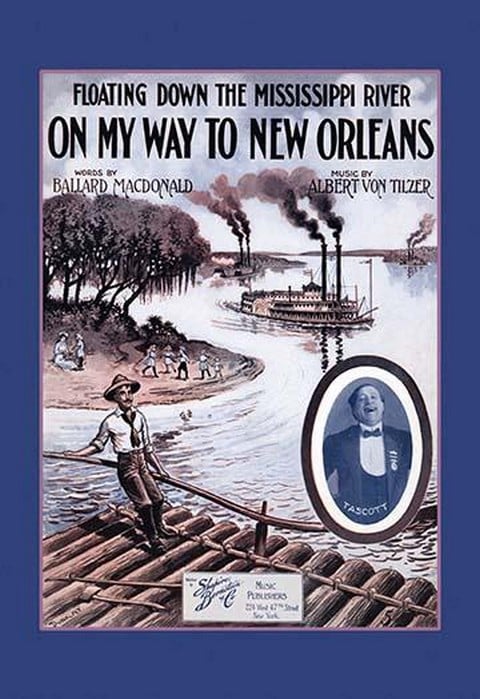 Floating down the Mississippi River on my way to New Orleans by Dunk