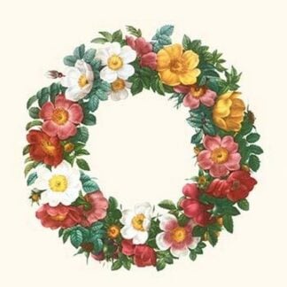 Floral Wreath by Gordon Dunthorne