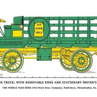 Flour Truck w/ removable sides and stationary driver's seat