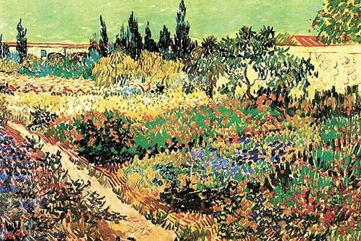 Flowering Garden by Vincent van Gogh