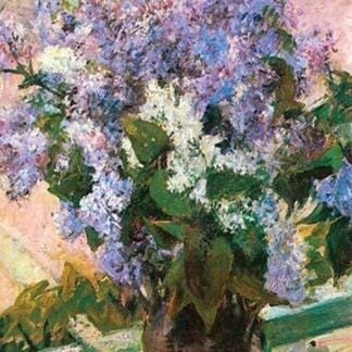 Flowers in the Window by Mary Cassatt