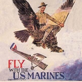 Fly with the U.S. Marines by Howard Chandler Christy