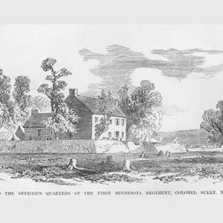 Fort Built around an officer's home in Fair Oaks by Frank Leslie