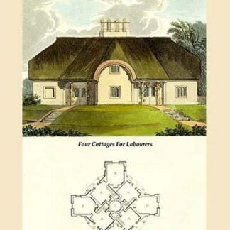 Four Cottages for Labourers by J. B. Papworth