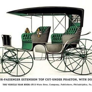 Four Passenger Extension Top Cut-Under Phaeton with Doors