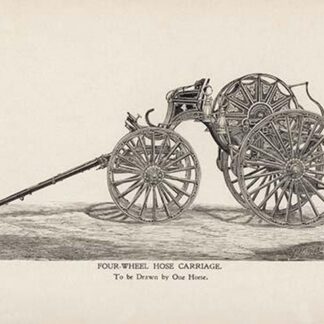 Four-Wheel Hose Carriage: To be Drawn by One Horse