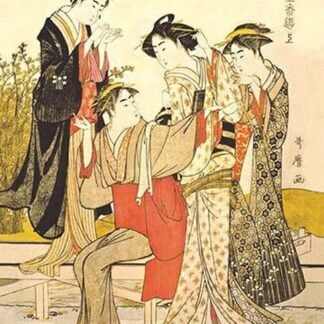 Four Women by Kitagawa Utamaro