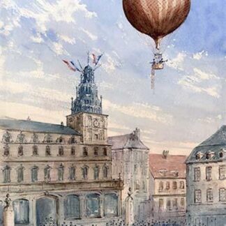French Balloon Lift off