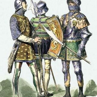 French Costumes: Burgundians in Armor #2