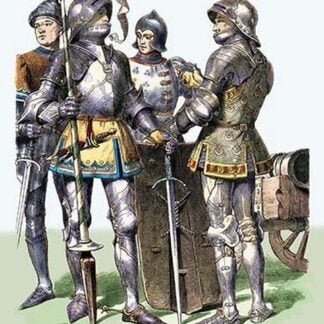 French Costumes: Burgundians in Armor