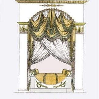 French Empire Alcove Bed No. 21