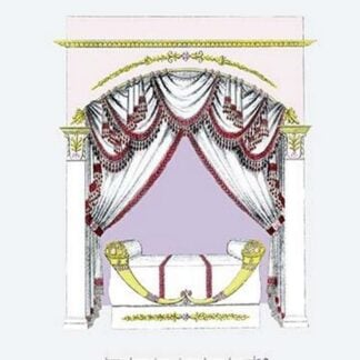 French Empire Alcove Bed No. 23
