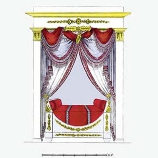 French Empire Alcove Bed No. 24