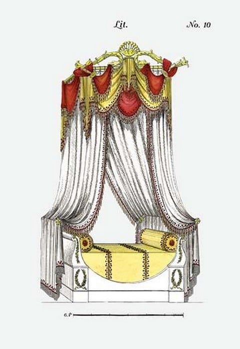 French Empire Bed No. 10