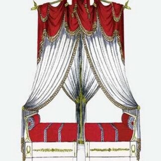 French Empire Bed No. 17
