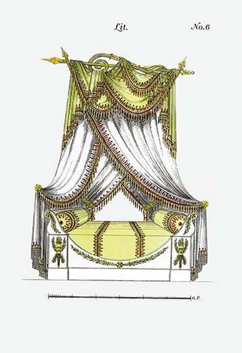 French Empire Bed No. 6