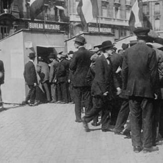 French Recruiting Station for WWI