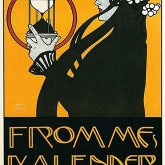 Fromme Calendar Printers by Alphonse Mucha