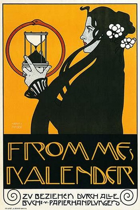 Fromme Calendar Printers by Alphonse Mucha