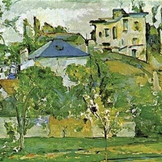Fruit Garden in Pontoise by Paul Cezanne