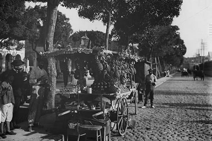 Fruit Stands on the Prado