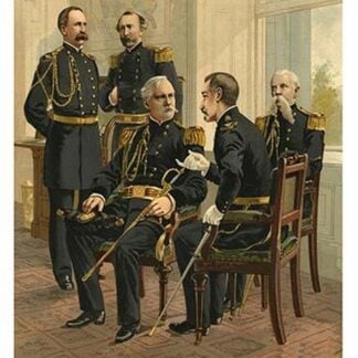 Full Dress General Staff - 1888 - Big Mustaches Are Rank By Henry Alexander Ogden