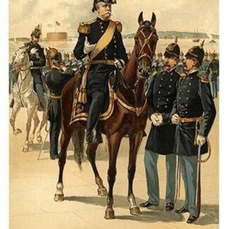 Full Dress Outside The Port - 1888 - In The Vicinity Of The Fort By Henry Alexander Ogden