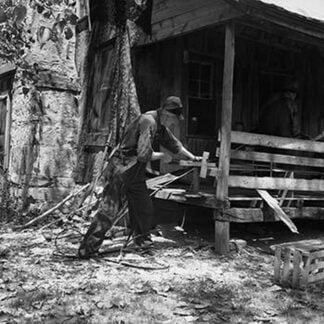 Furniture maker in the Ozarks by Dorothea Lange