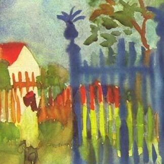 Garden Gate by August Macke