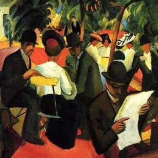 Garden Restaurant by August Macke