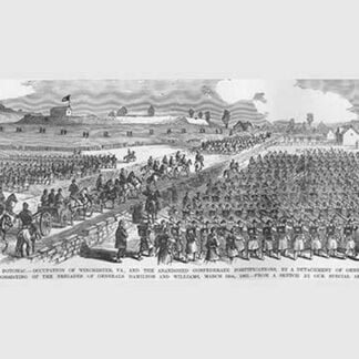 General Banks troops move on Winchester