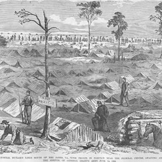 General Butler's Encampment in Virginia by Frank Leslie