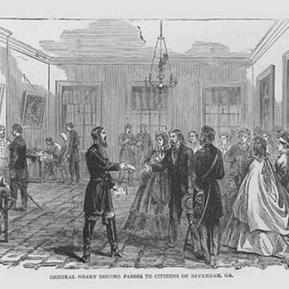 General Geary Issuing Passes to Citizens of Savannah