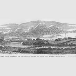 General Meade Crosses the Rappahannock by Frank Leslie