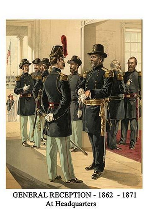 General Reception - 1862 - 1871 - At Headquarters By Henry Alexander Ogden