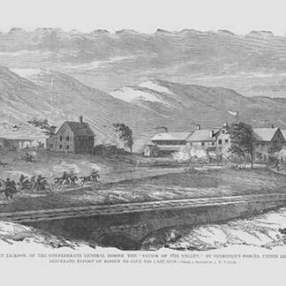 General Rosser Defeated at Mount Jackson 'The Savior of the Valley' by Frank Leslie