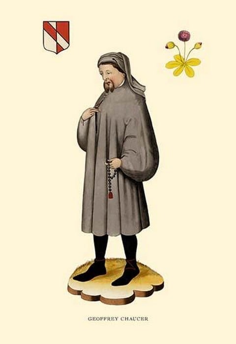 Geoffrey Chaucer by H. Shaw