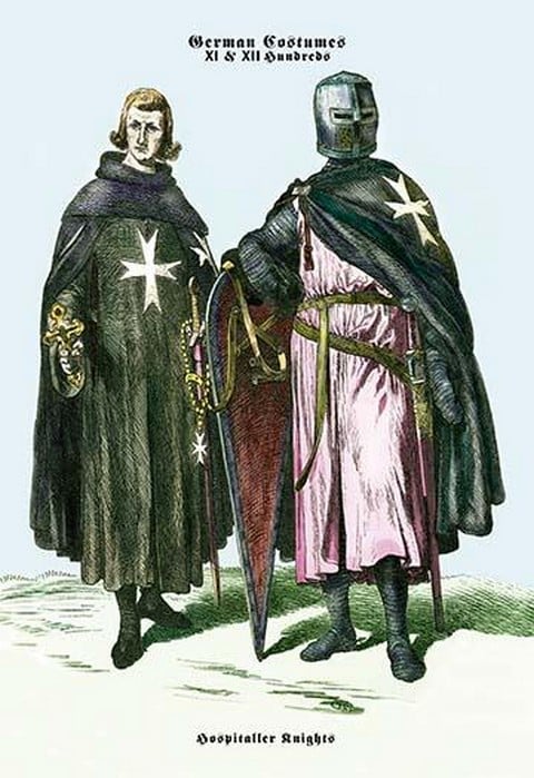 German Costumes: Hospitaller Knights