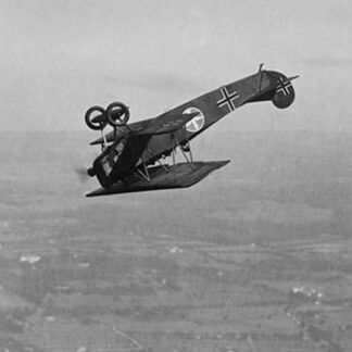 German Fokker Airplane loops in stunt
