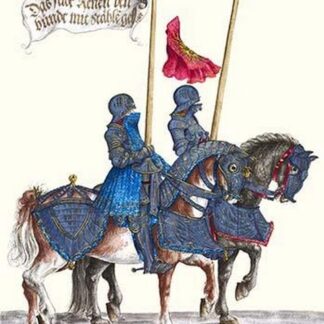 German Knights in Horseback in Procession by H. Burkmair 2