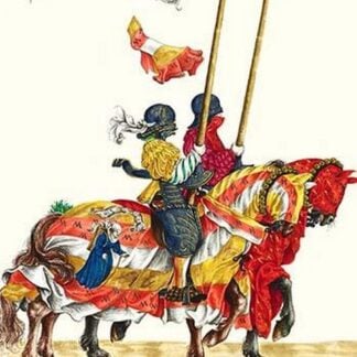 German Knights in Horseback in Procession by H. Burkmair #4