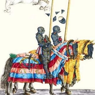 German Knights in Horseback in Procession by H. Burkmair 4