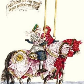 German Knights in Horseback in Procession by H. Burkmair 5