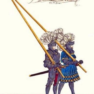 German Knights in Horseback in Procession by H. Burkmair #6